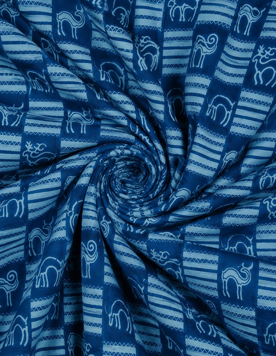 Neel Gaj Cotton Running Fabric