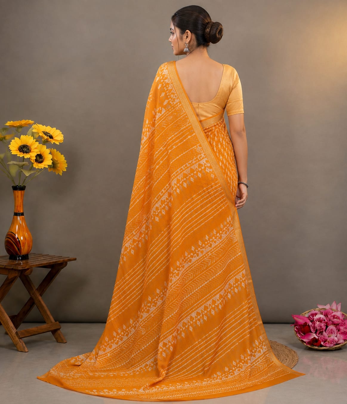 Noor-e-Zafran Kota Doriya Saree