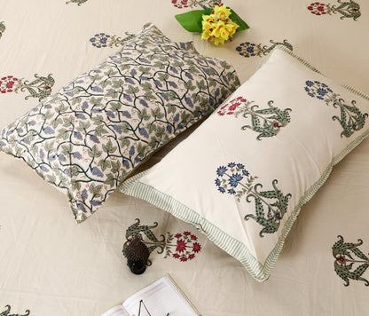 Aabha Hand Block Print Bedsheet