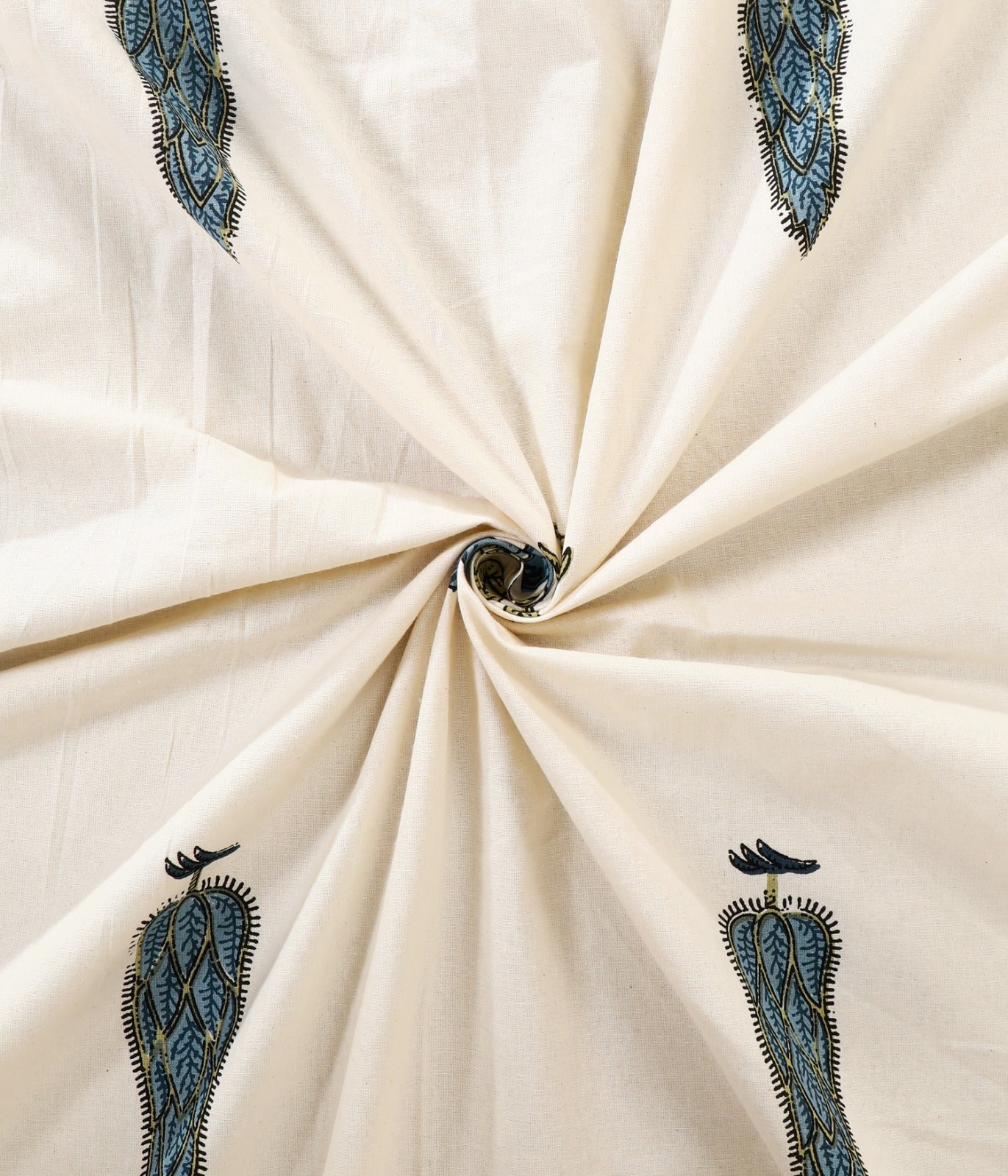 Botanical Breeze King Size Cotton Bedsheet Set
