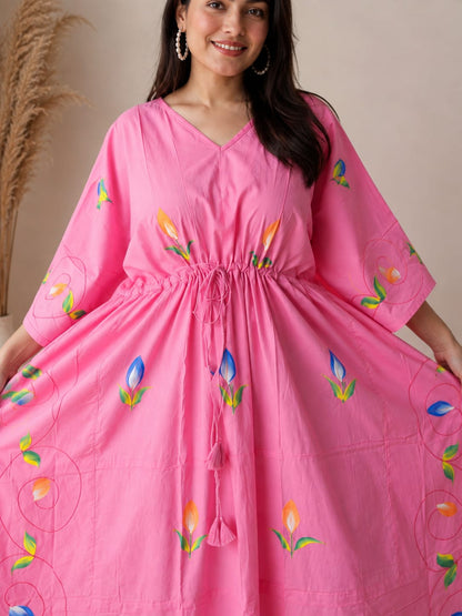 Flora Grace Hand Painted Kaftan