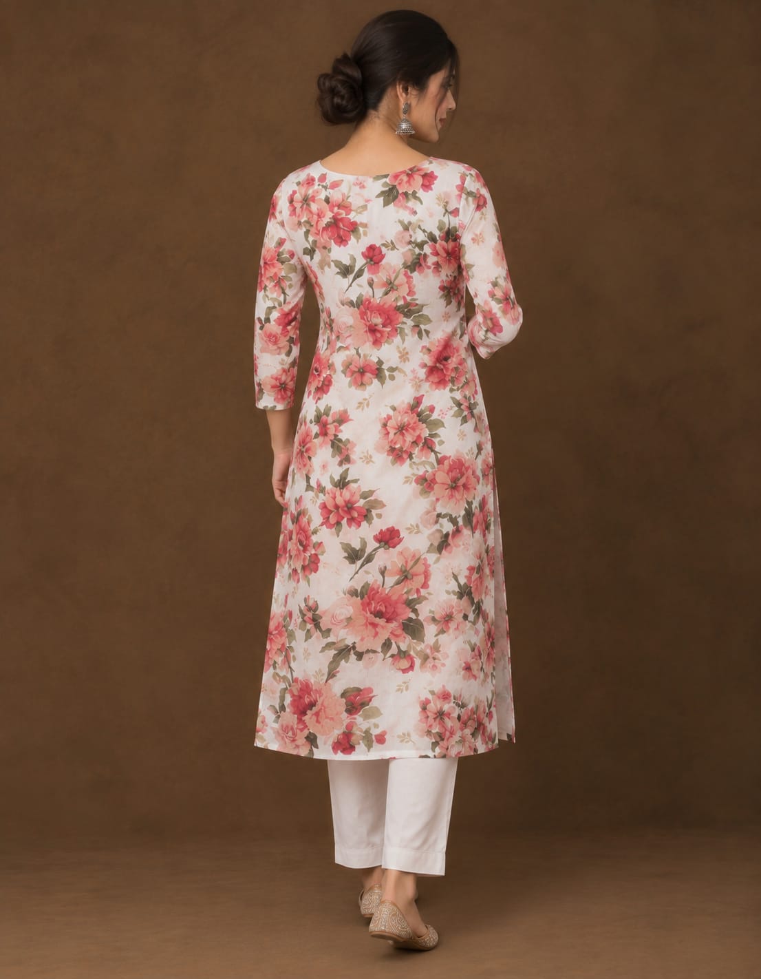 Gulabi Gulshan Chanderi Suit Set