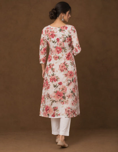 Gulabi Gulshan Chanderi Suit Set