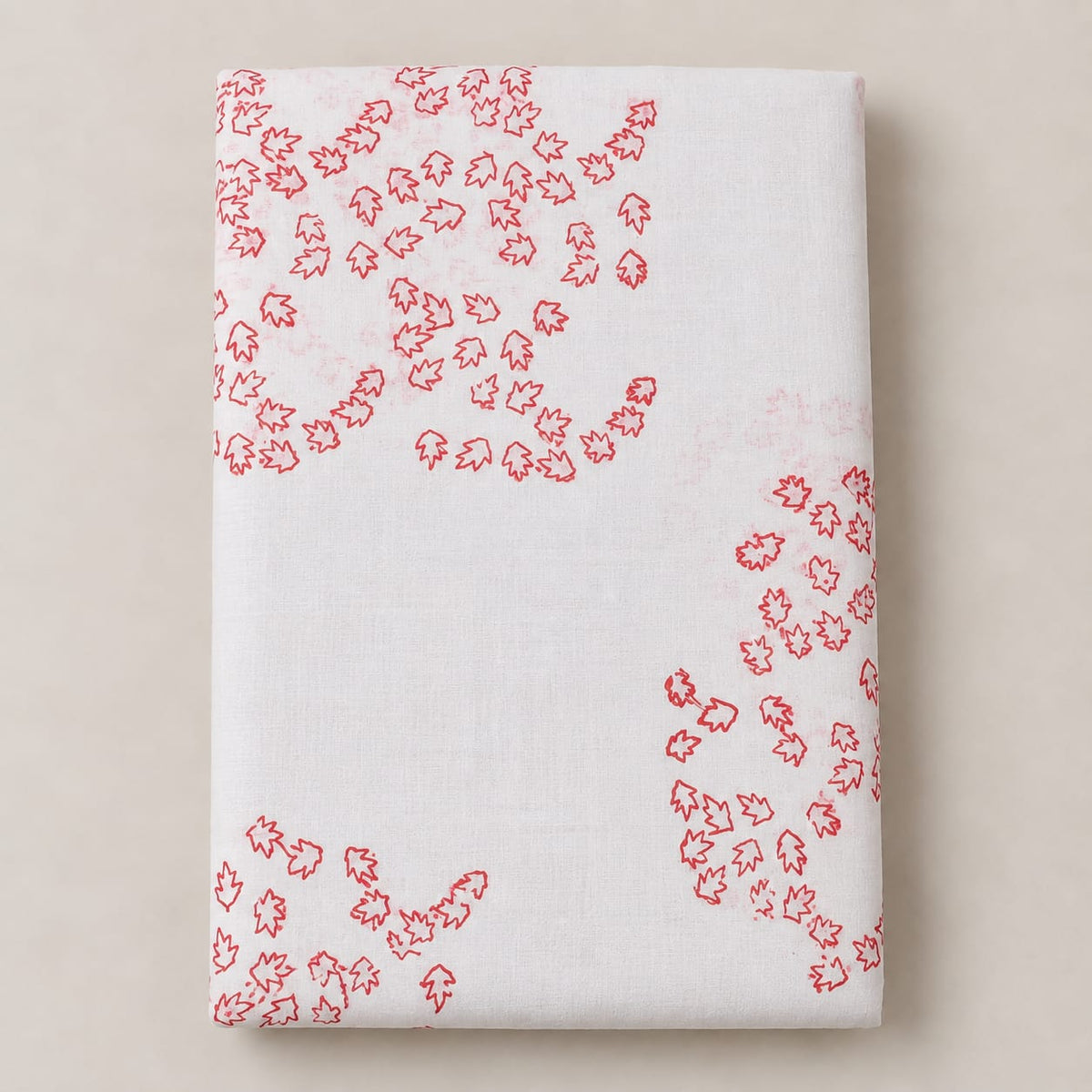 Gulabi Phool Handblock Cotton Suit Set