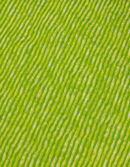 Hari Leheriya Cotton Running Fabric