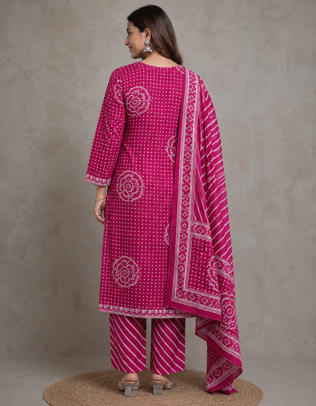 Heritage Bloom Cotton Suit Set