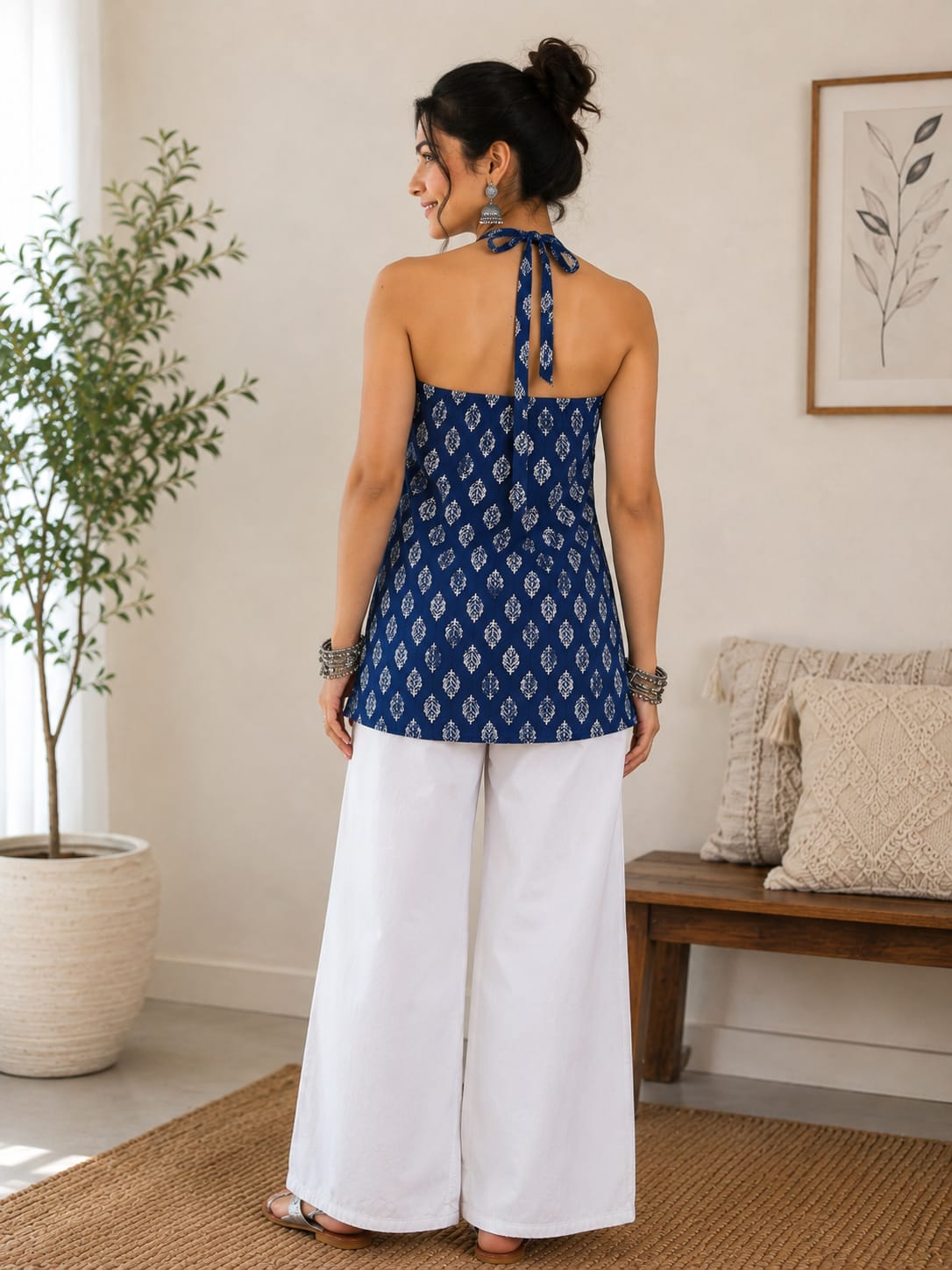 Indigo Noor Short Kurti