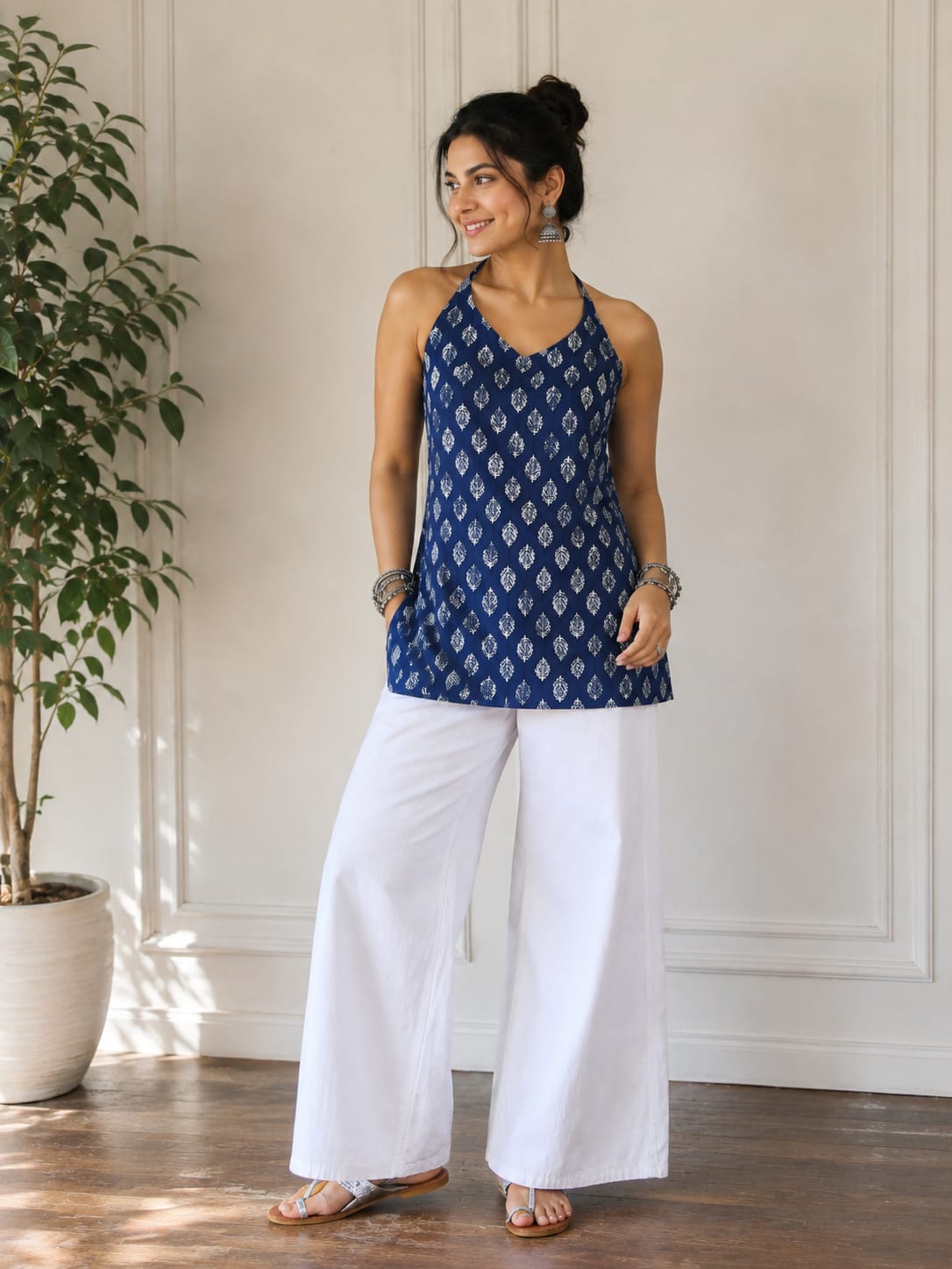 Indigo Noor Short Kurti