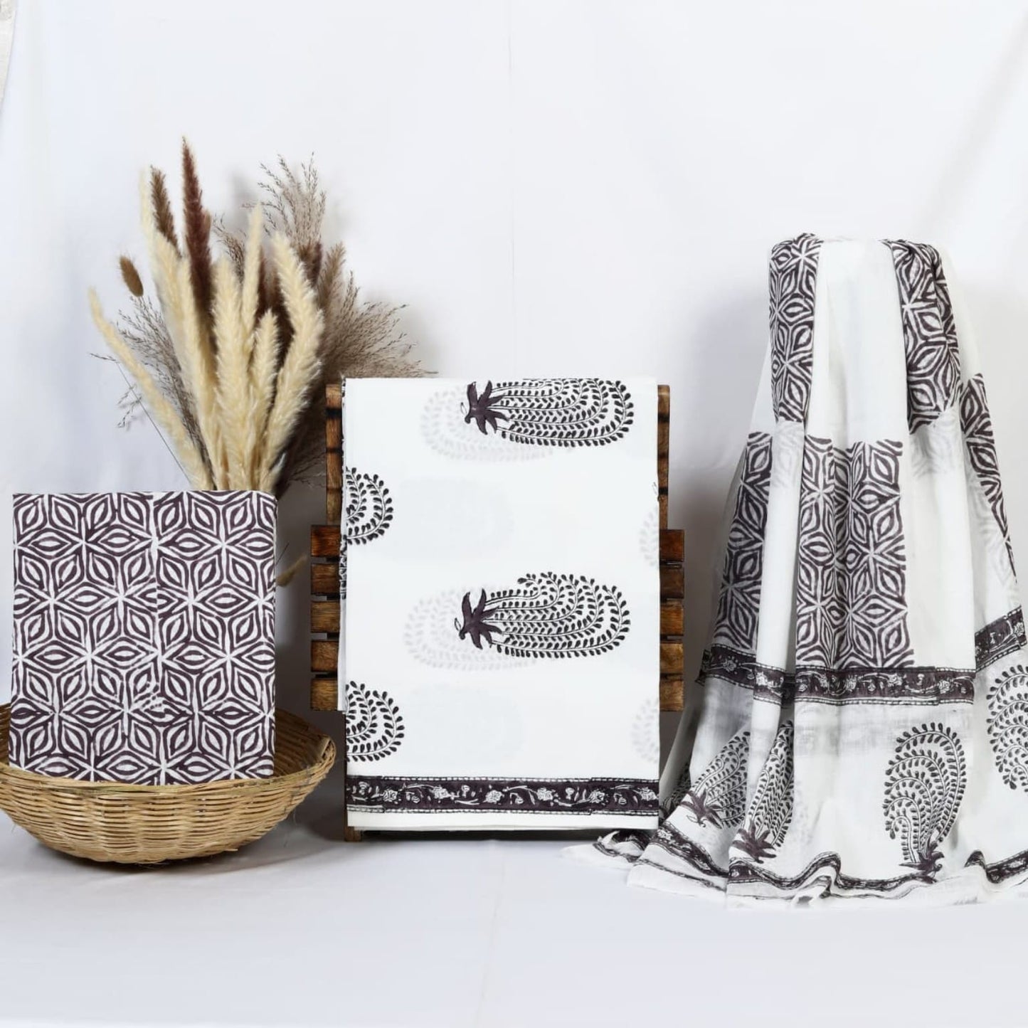 Jaipur block Print Pure Cotton Suit Set