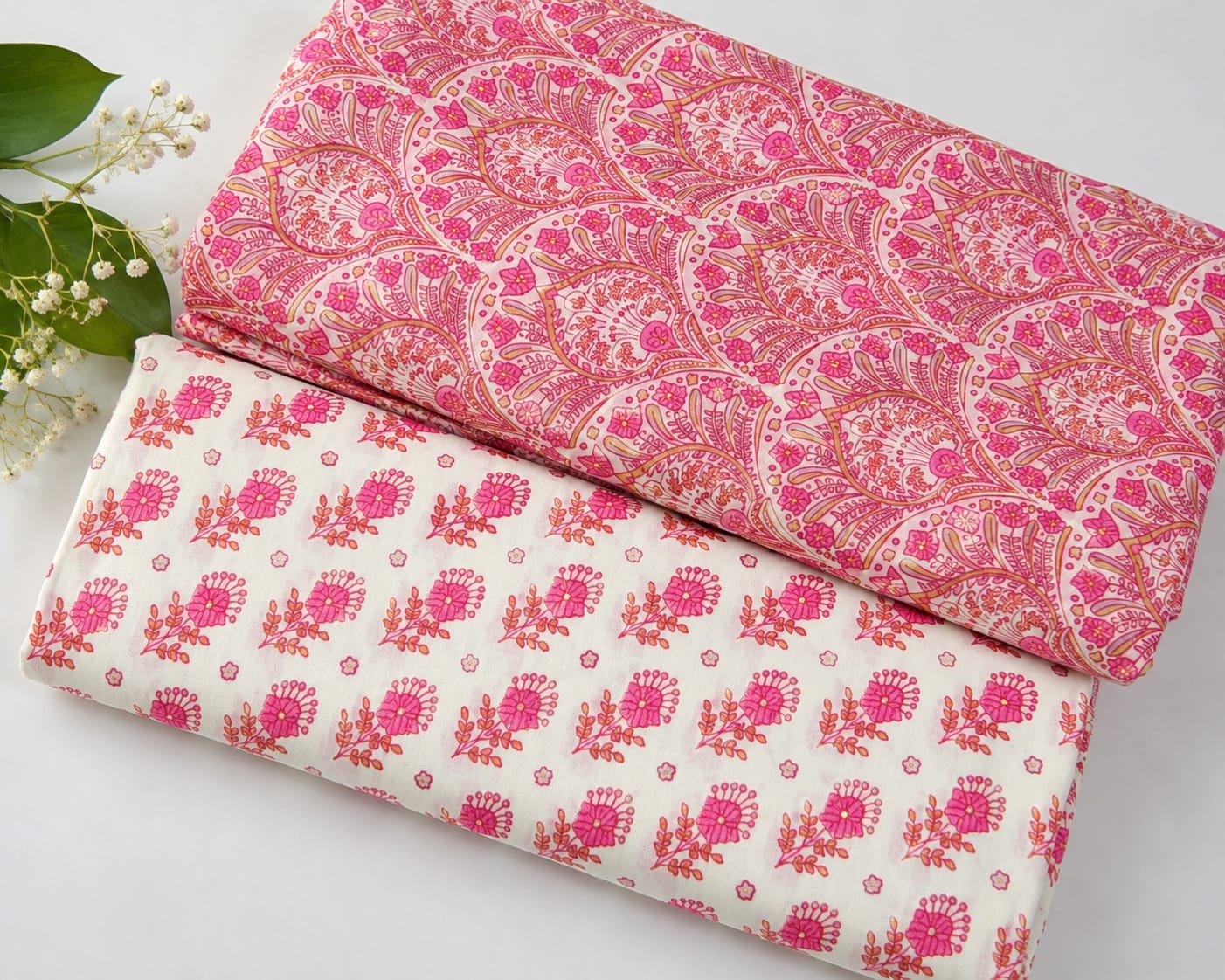 Pure Cotton 60×60 Running Fabric Set