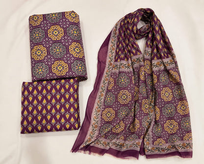 Jaipur block Print Pure Cotton Suit Set