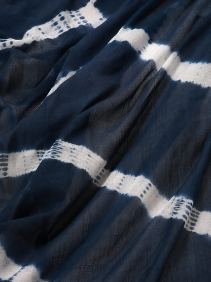 Leher Bagru Pure Mulmul Cotton Saree