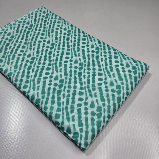 Leheriya Neelam Cotton Running Fabric