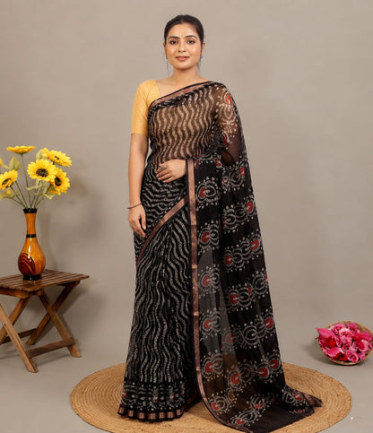 Meher Noir Kota Doriya Saree
