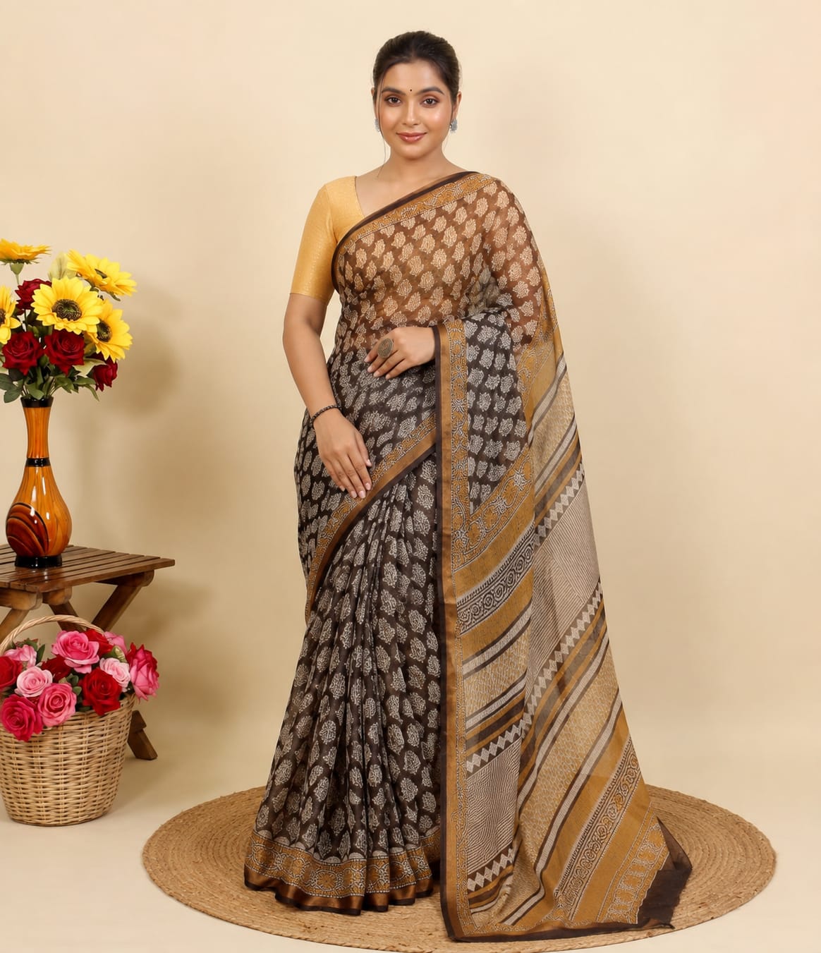 Mehrunisa Kota Doriya Saree