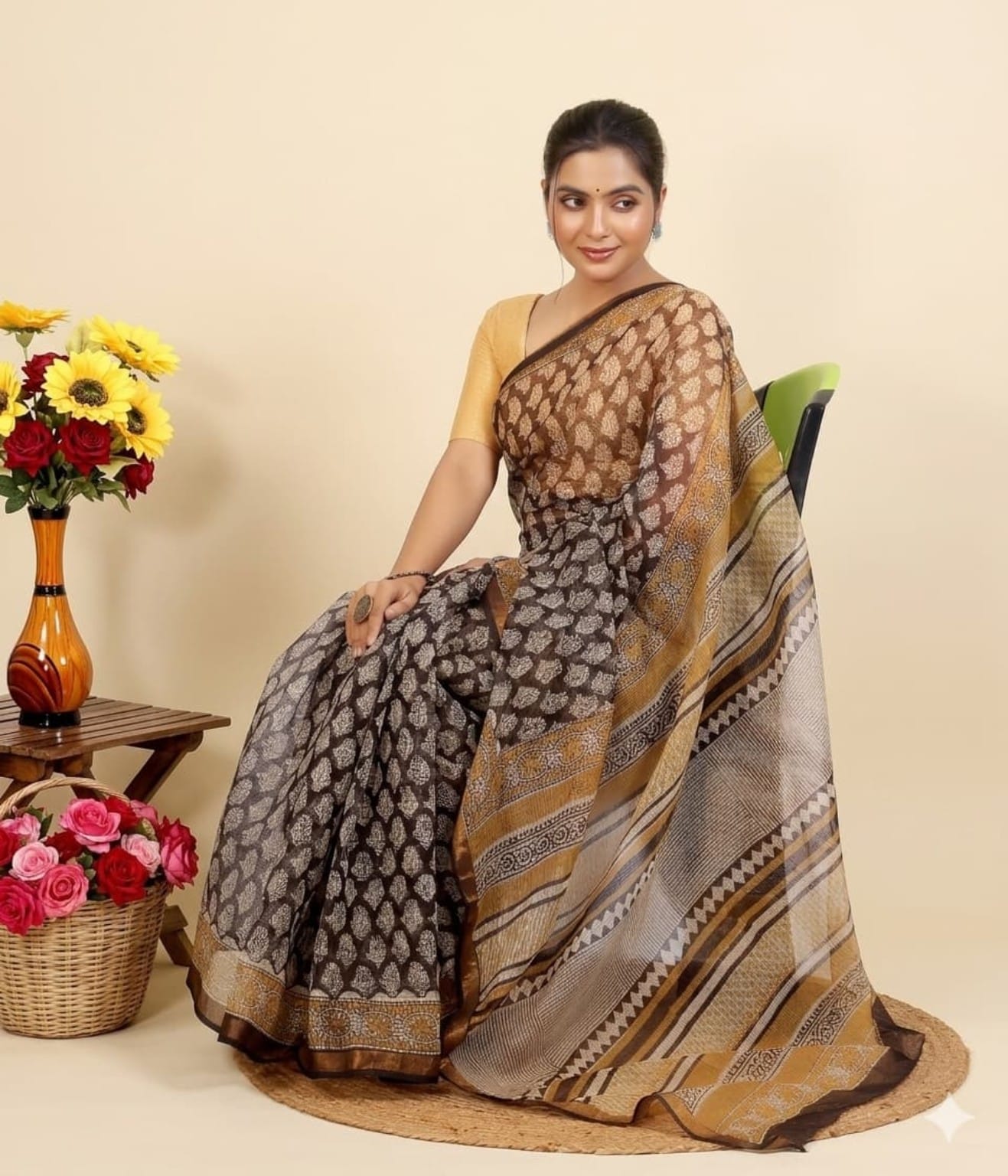 Mehrunisa Kota Doriya Saree