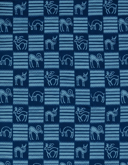 Neel Gaj Cotton Running Fabric
