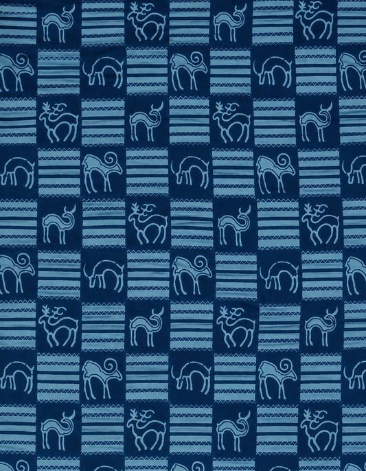 Neel Gaj Cotton Running Fabric