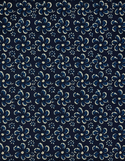 Neel Pushp Cotton Running Fabric