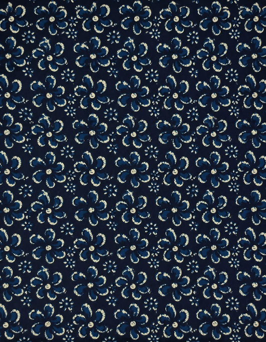 Neel Pushp Cotton Running Fabric