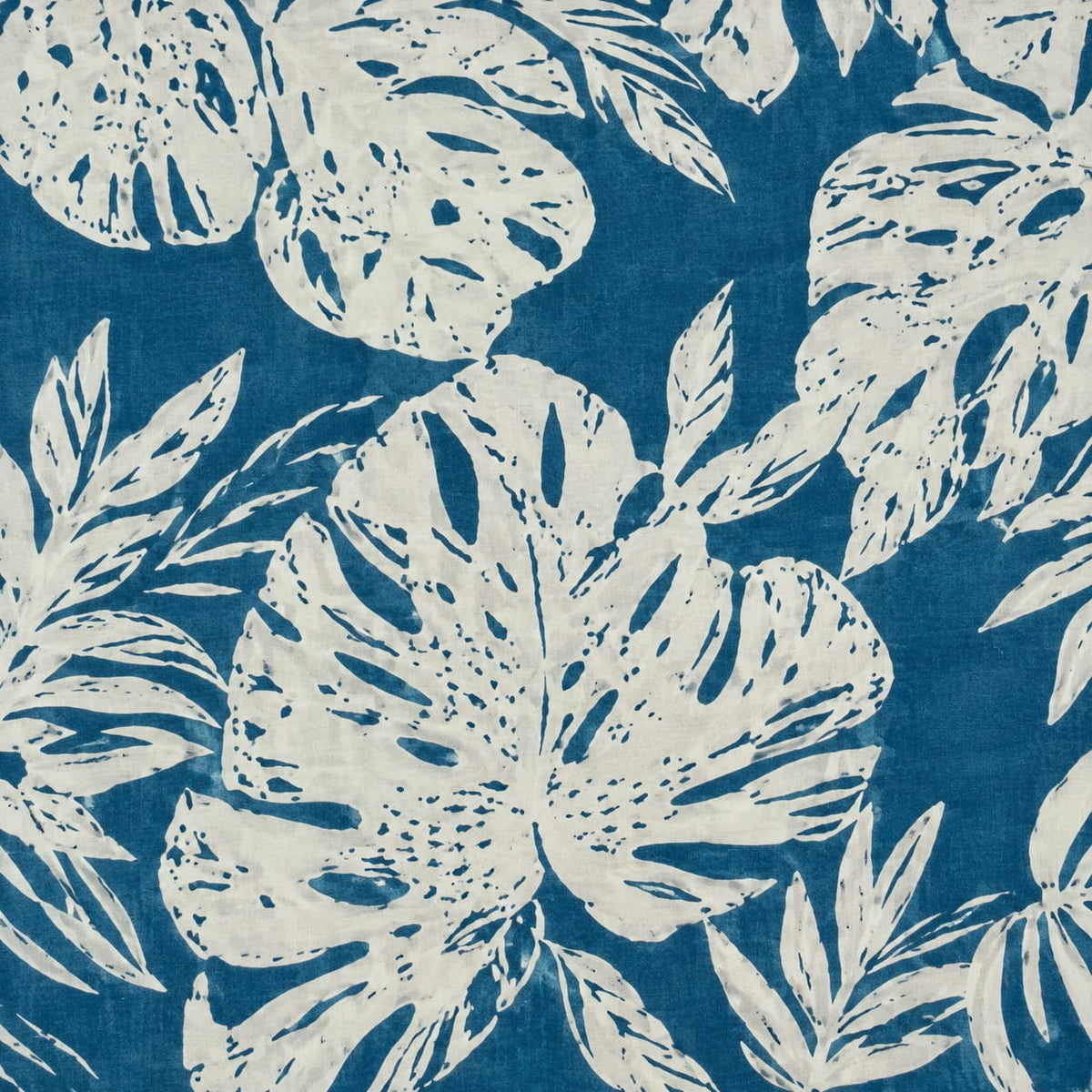 Ocean Bloom Cotton Running Fabric