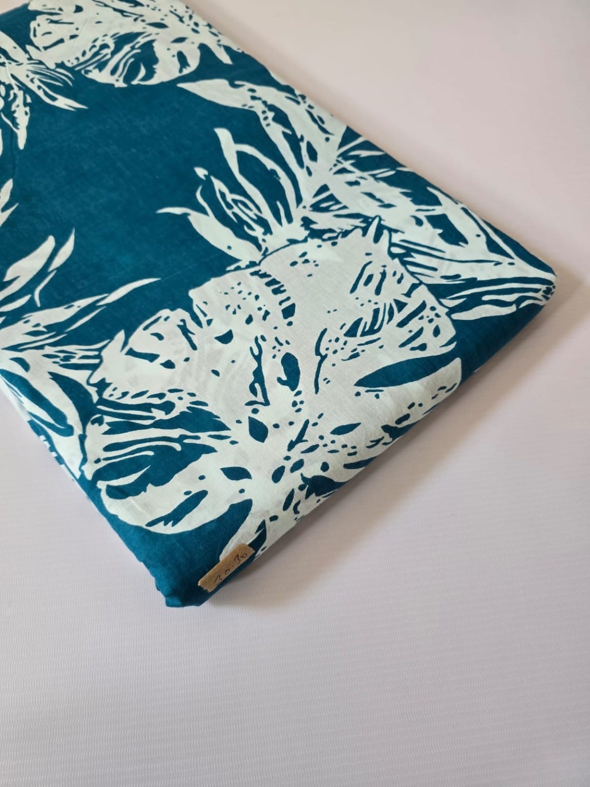 Ocean Bloom Cotton Running Fabric
