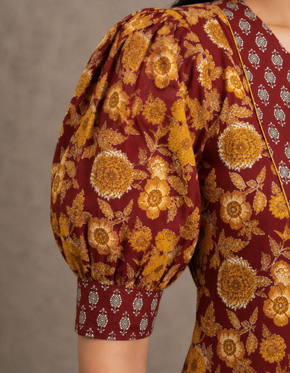 Rajwada Cotton Kurta Palazzo Set