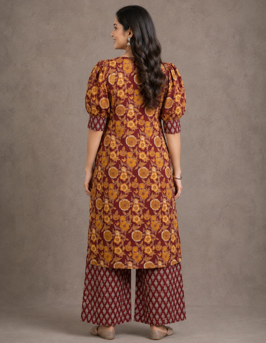 Rajwada Cotton Kurta Palazzo Set
