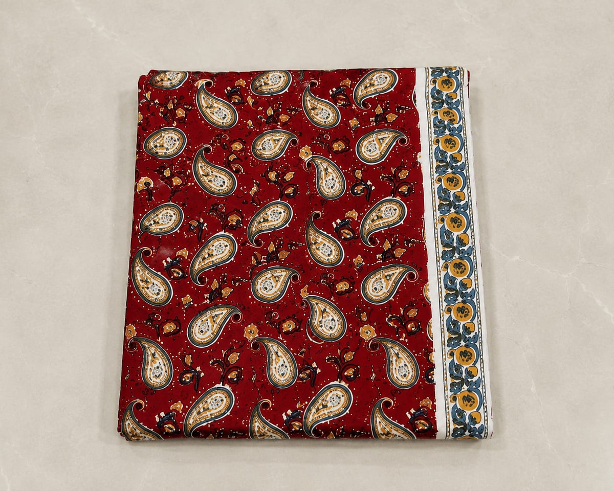 Rangrez Paisley Kota Doriya Dupatta Suit Set