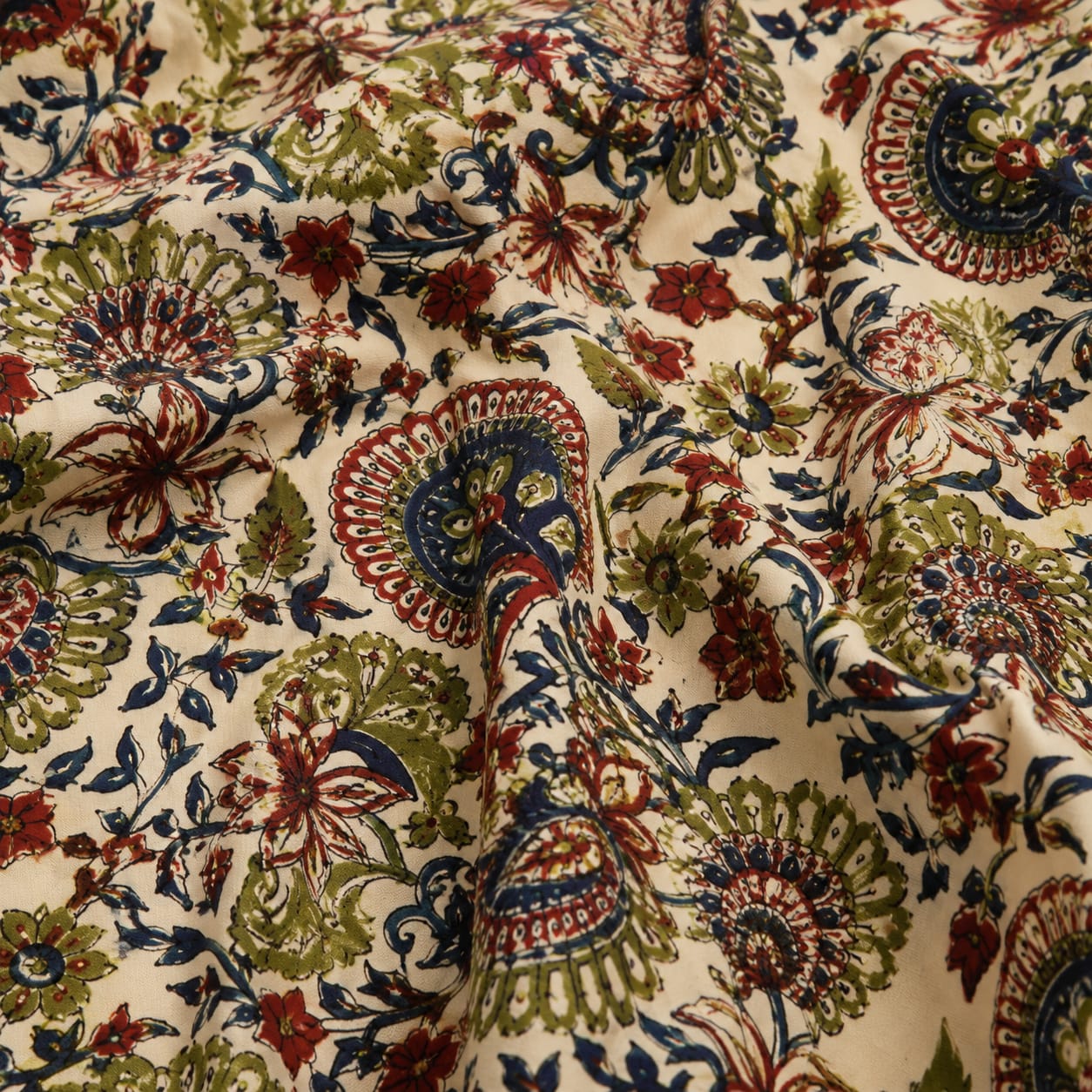 Royal Sanganeri Heritage Pure Cotton Bedsheet