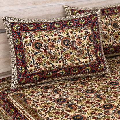 Royal Sanganeri Heritage Pure Cotton Bedsheet