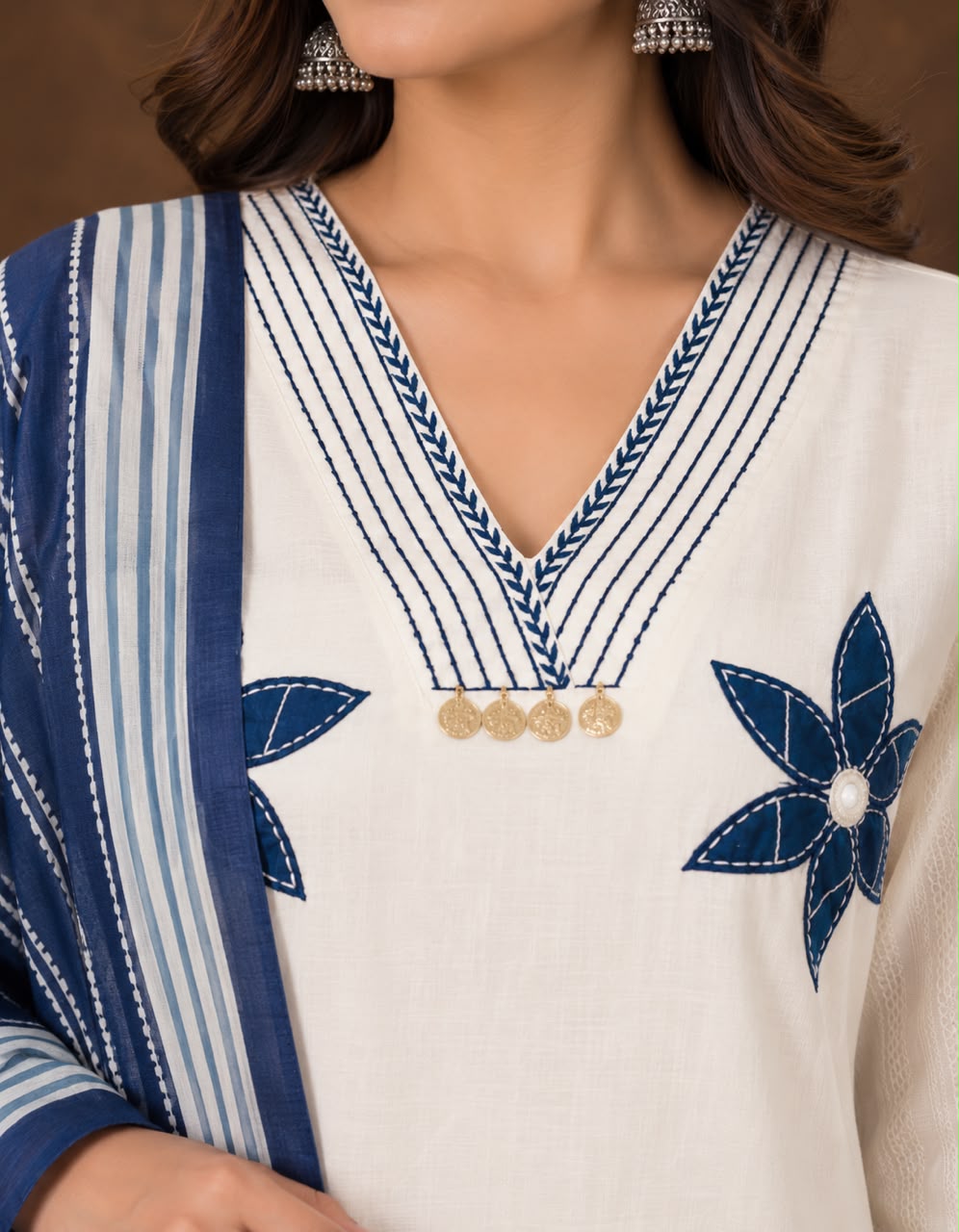 Zarisha Handwork Cotton Suit Set