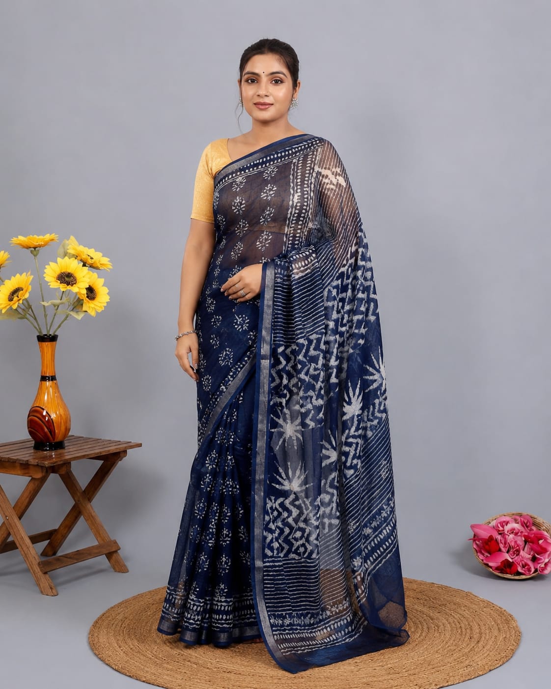 Zarqaa Kota Doriya Saree