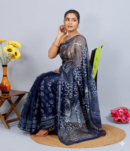 Zarqaa Kota Doriya Saree